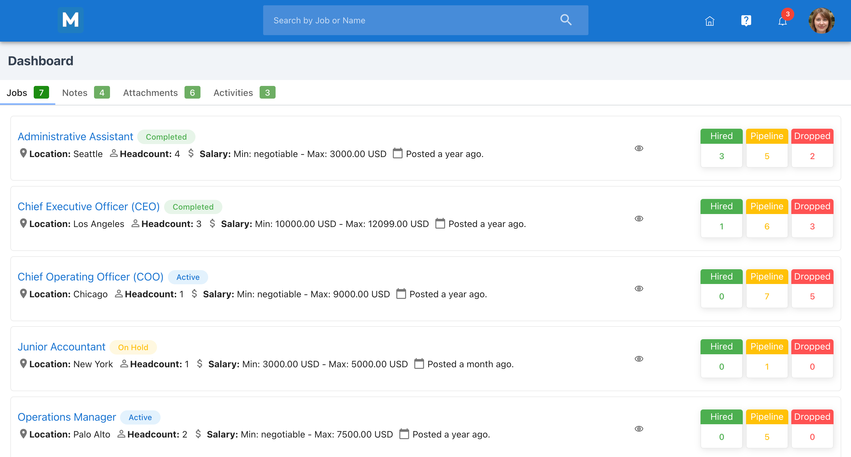Premium client portal dashboard
